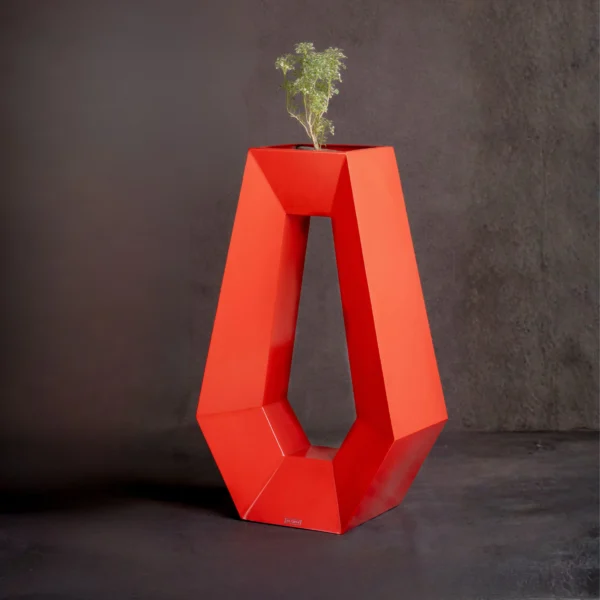 Vault Design vault-inspired architectural stainless steel planter — Elgiem